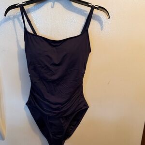 Elegant Black One-Piece Swimsuit